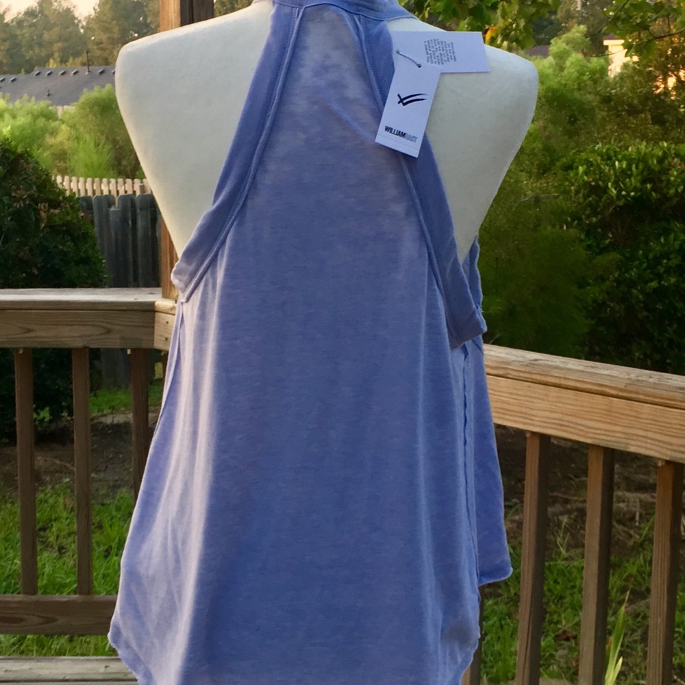 💋William Rast💋Asymmetrical Graphic Halter Sz L - Picture 6 of 8